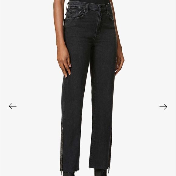 J Brand Jules High-Rise Straight Leg Jean - Picture 4 of 12